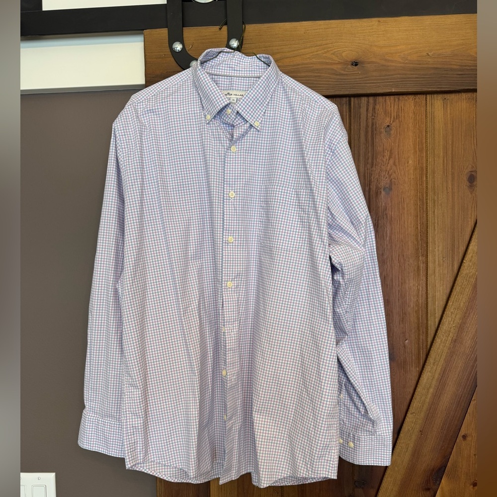 Peter Millar Button Down. Xl.